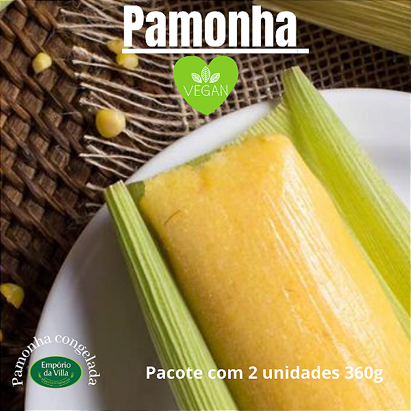Pamonha congelada 2 unidades 360g