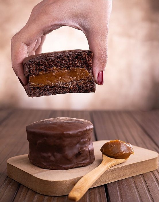 Alfajor Tipo Argentino 85g caixa com 4 unidades