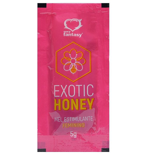 EXOTIC HONEY MEL ESTIMULANTE FEMININO SACHÊ 5G SEXY FANTASY