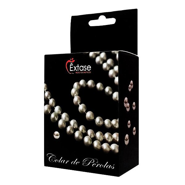 COLAR DE PÉROLAS PARA MASSAGEM SENSUAL ÊXTASE