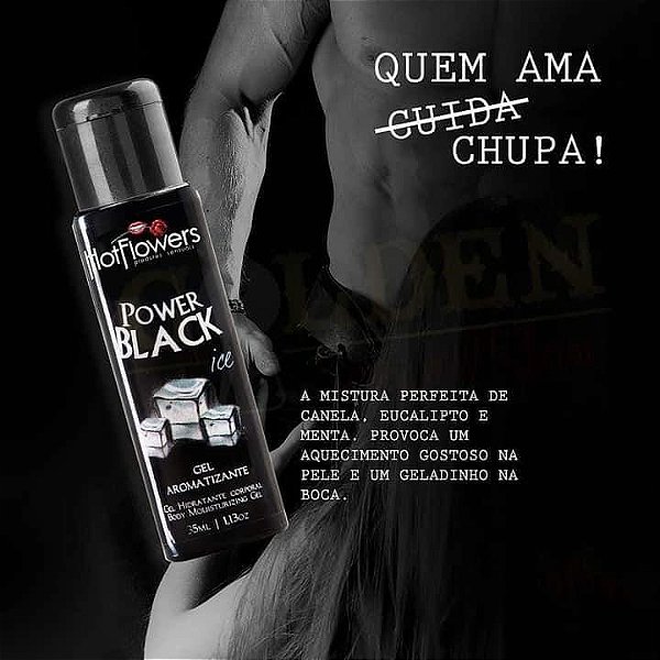 POWER BLACK ICE GEL AROMATIZANTE 35ML