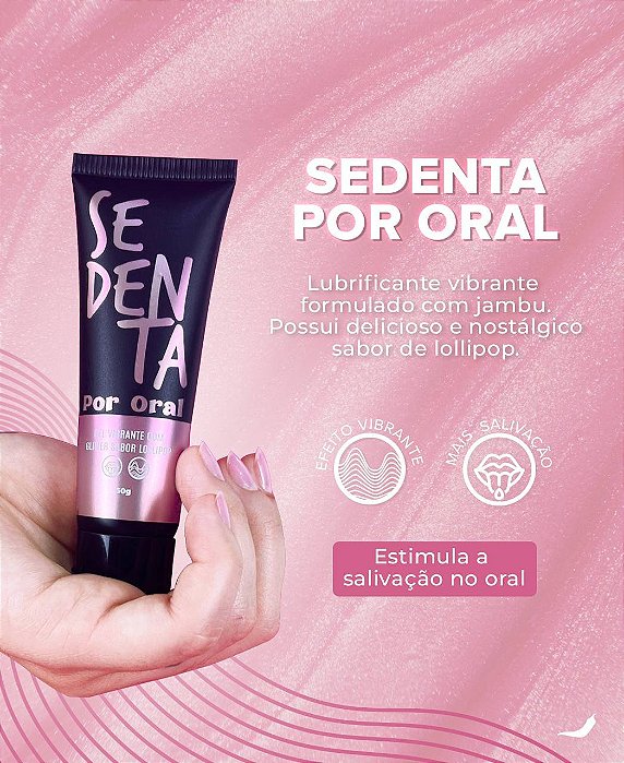 SEDENTA POR ORAL GEL COMESTÍVEL COM GLITTER 50G PEPPER BLEND