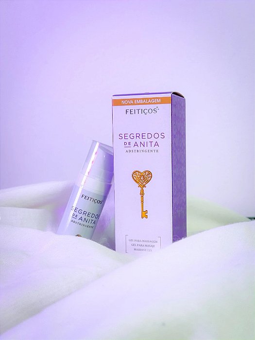 SEGREDOS DE ANITA GEL ADSTRINGENTE PARA MASSAGEM 15G FEITIÇOS AROMÁTICOS