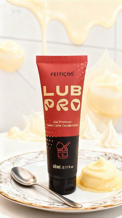 LUBPRO PREMIUM LUBRIFICANTE ÍNTIMO COM SABOR 60ML FEITIÇOS AROMÁTICOS