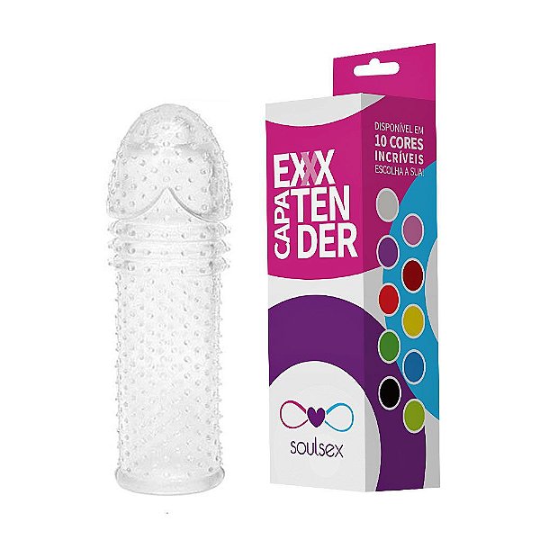 CAPA PENIANA SILICONE COLORS 15CM SOULSEX
