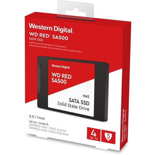 Ssd Wd Red Nas Sa500 4tb Sata 3 2,5 Wds400t2r0a