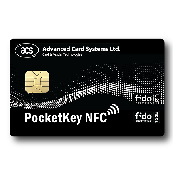 Cartão Chave de Segurança NFC FIDO2 – Protege Contas Online