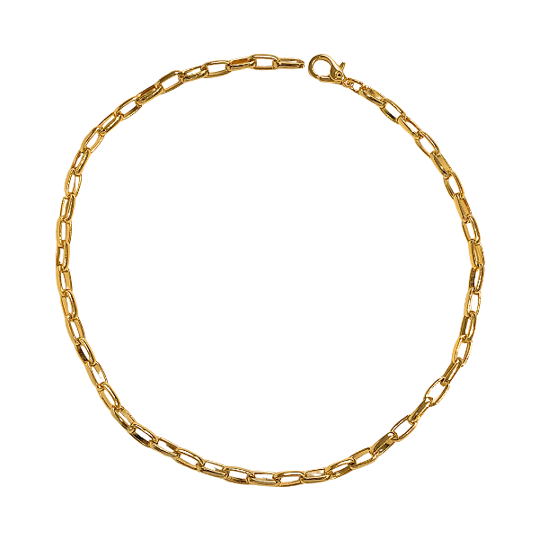 Colar Corrente Dourada Elos CL232