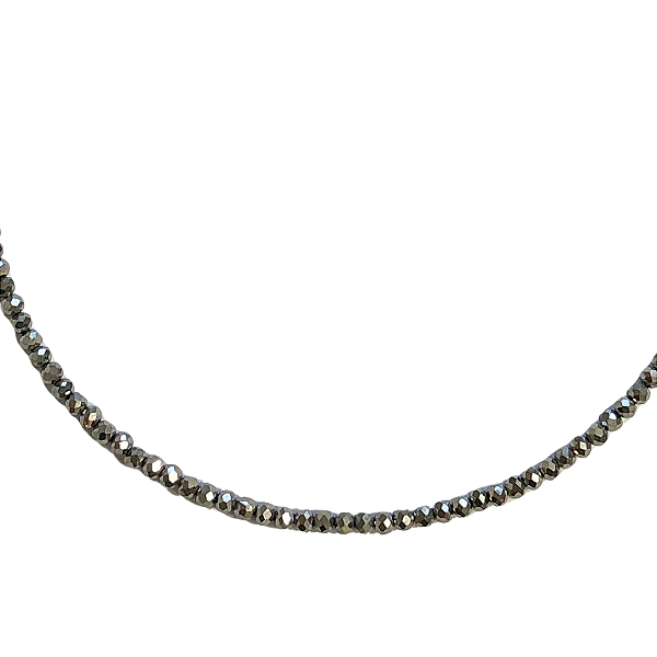 Chocker de Cristais Hematita Clara CL413