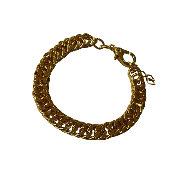 Pulseira Dourada Elos 660P