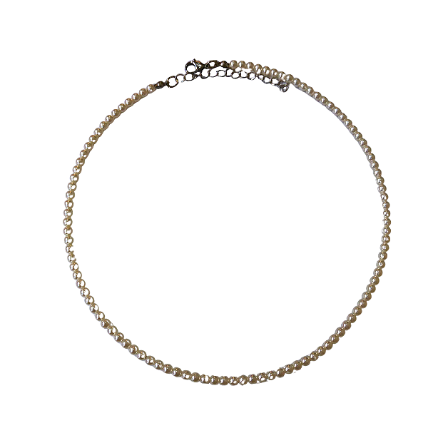 Choker de Pérolas Shell Pequenas CL610