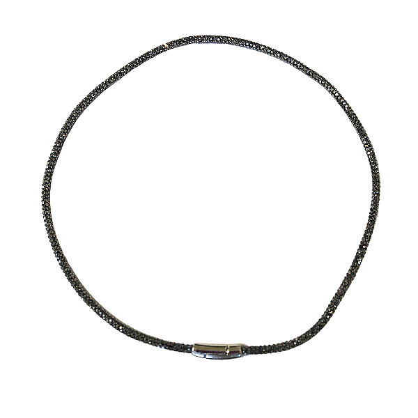 Colar Hematite com Fecho de Imã CL724