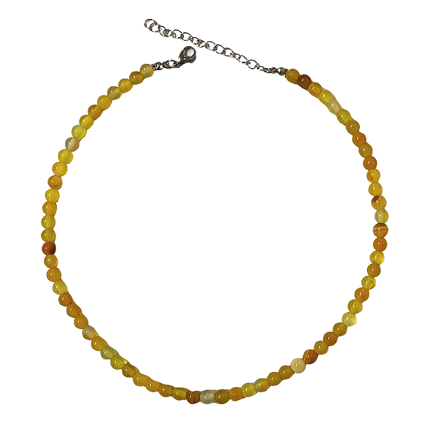 Colar de Pedras Naturais Citrino CL743