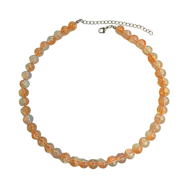 Colar de Pedras Shine Salmão CL803