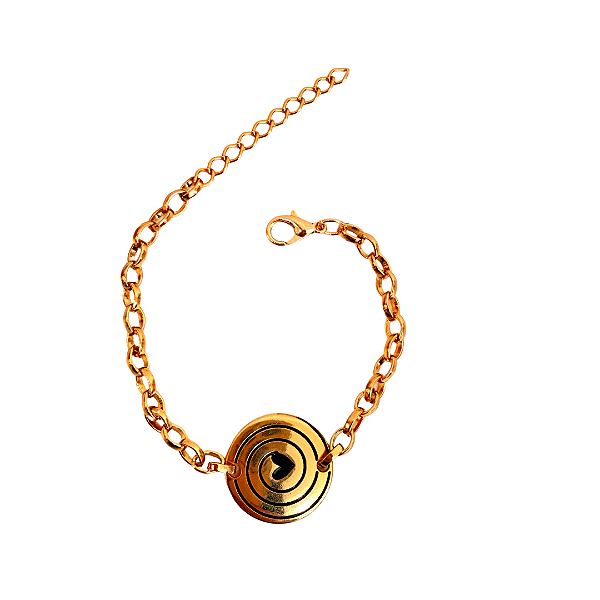 Pulseira da Amizade Dourada Feminina 917P