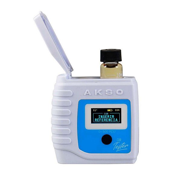 Medidor Colorímetro De Cor Para Água 0 A 500 Pcu Resolução 1 Pcu Akso