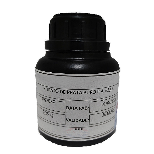Nitrato De Prata P.A 25g