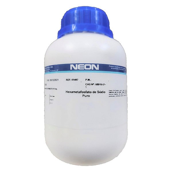Hexametafosfato de Sódio PA 500g Neon