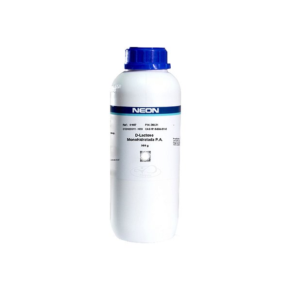 Lactose Monohidratada PA 500g Neon Synth