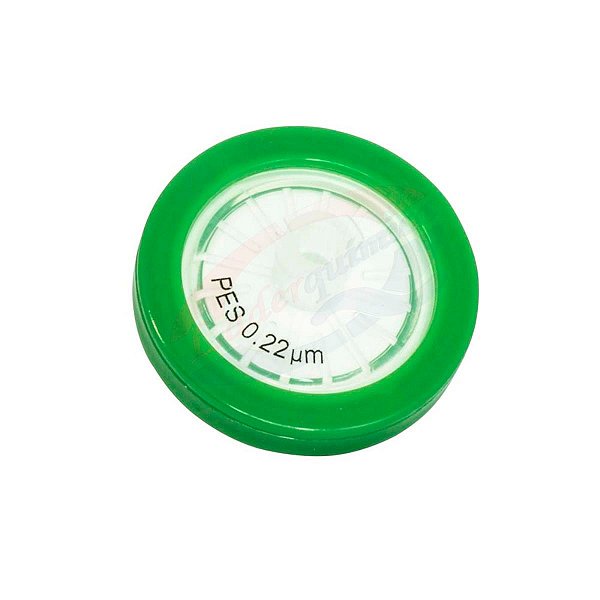 Filtro De Seringa Membraba PES Não Estéril. Diam. 25mm. Poro 0,22um. 100un/Cx Kasvi
