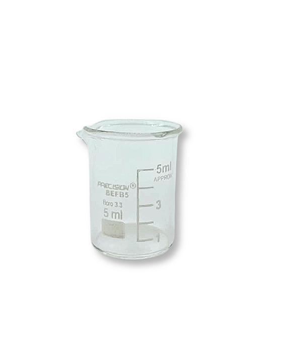 Becker Em Vidro 5ml F. Baixa Boro 3.3 Uniglas