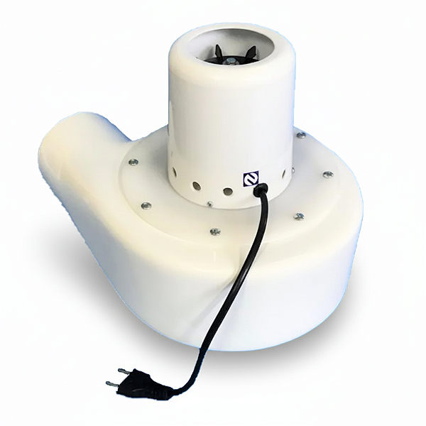 Exaustor Para Exaustão De Gases Motor 1.700 rpm 1/3 HP (CV) 220v Nalgon