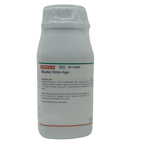 Agar Mueller Hinton Frasco 500g Himedia