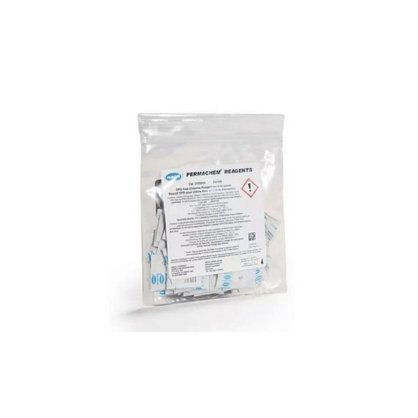 Cloro Total 100 Testes Reagente Dpd Pp 5 Ml Hach