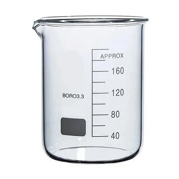 Becker Em Vidro 5000ml F. Baixa (Griffin) Graduado Uniglas