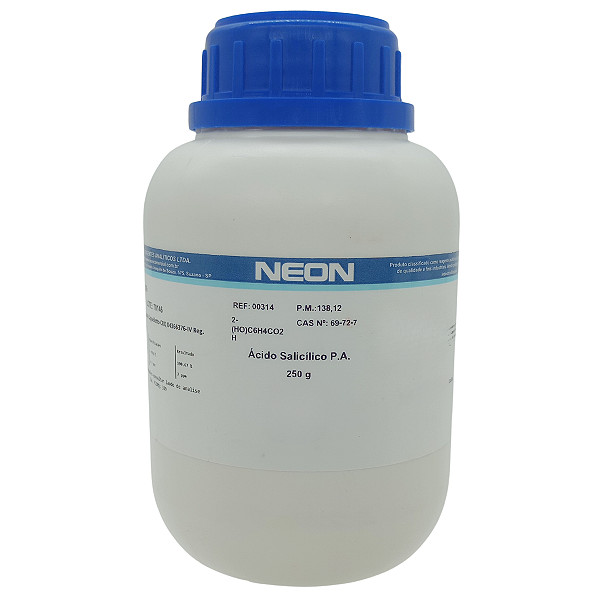 Ácido Salicílico P.A. 250g Neon