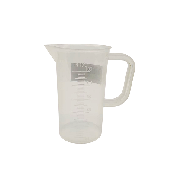 Jarra 100ml Em PP Com Alça Graduada Alto relevo Ion