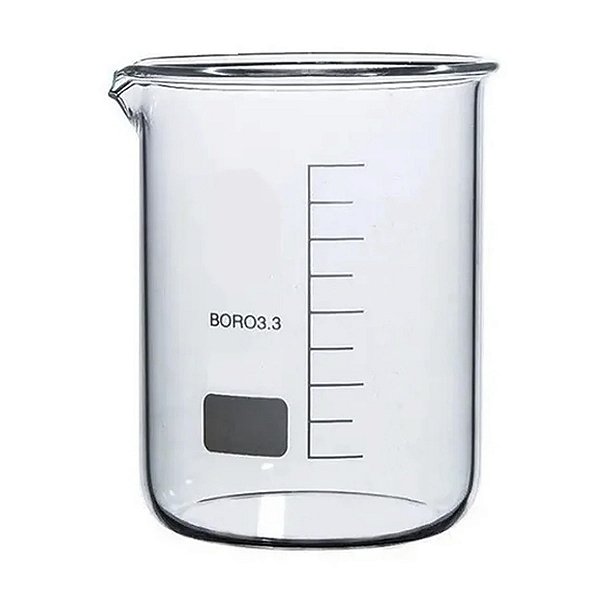 Becker Em Vidro 1000ml F. Baixa (Griffin) Graduado Uniglas