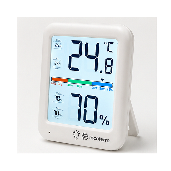 Termo-Higrômetro Digital TH60 Temperatura E Umidade Incoterm