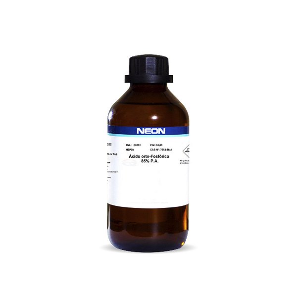 Acido Fosforico 85% P.A. A.C.S. 1L Neon