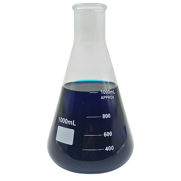 Erlenmeyer 1000ml Vidro Boro Boca Estreita Graduado