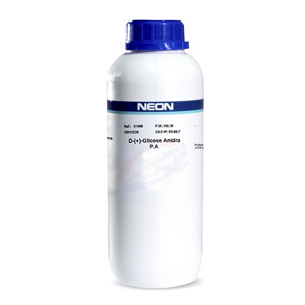 Glicose D (+) anidra PA (Dextrose) 1KG Neon
