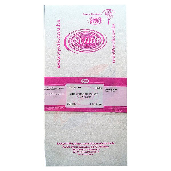 Hidróxido De Cálcio U.S.P. 1Kg Synth