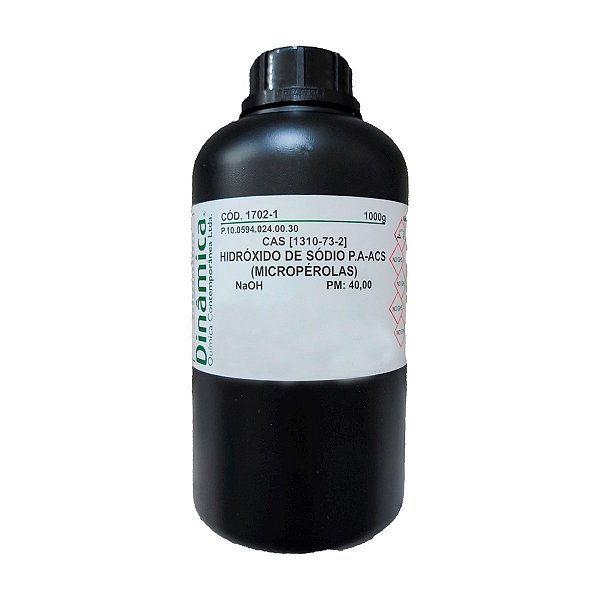 Hidróxido De Sódio Microperolas PA 1KG Dinamica