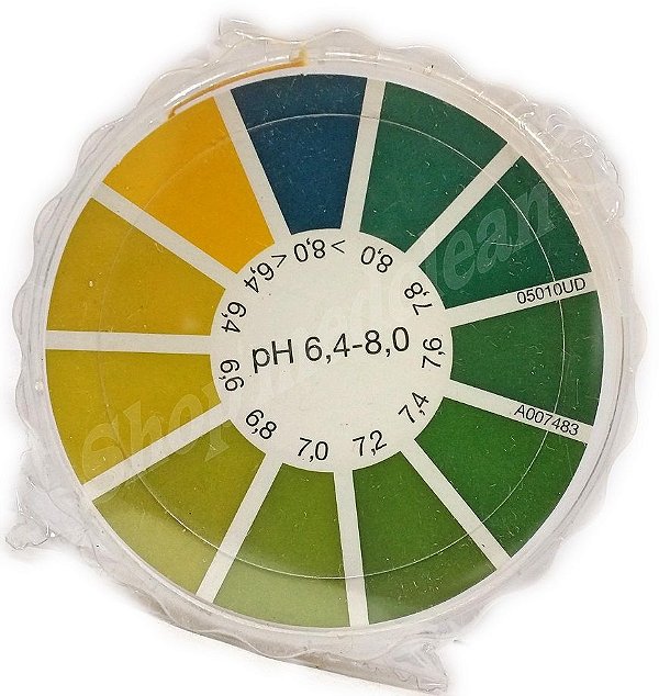 Papel Ph Fita Ph Urina E Saliva 6,4 A 8,0 5m Importada Macherey-Nagel