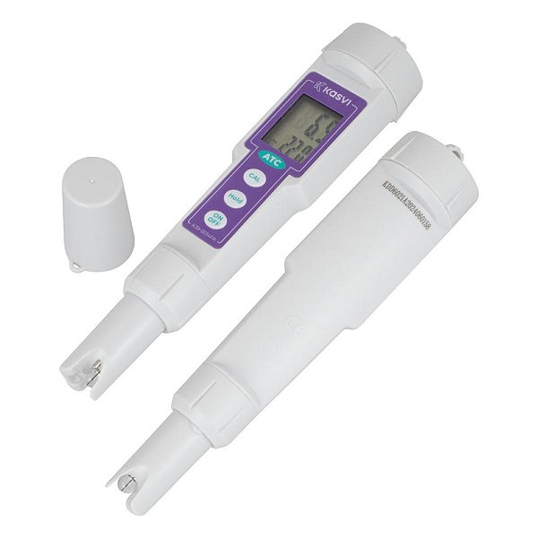 Phmetro Portátil Digital Com Compensação De Temperatura K39 Kasvi