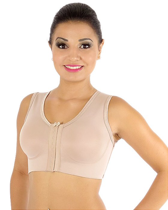 Faixa elástica abdominal de gomos, com velcro FEMININA (3, 4 ou 5 gomos)