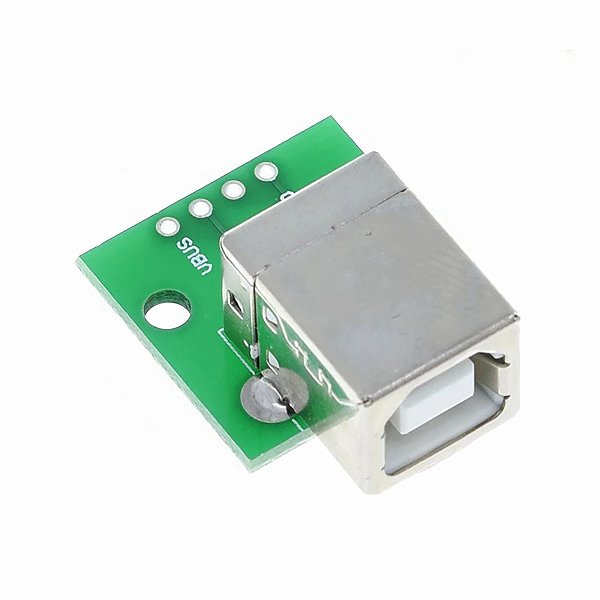 Conector Usb Fêmea Para Impressora Com Pcb