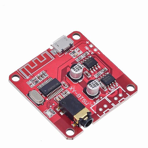 Receptor De Áudio Com Bluetooth 4.1 Estéreo P2 5W