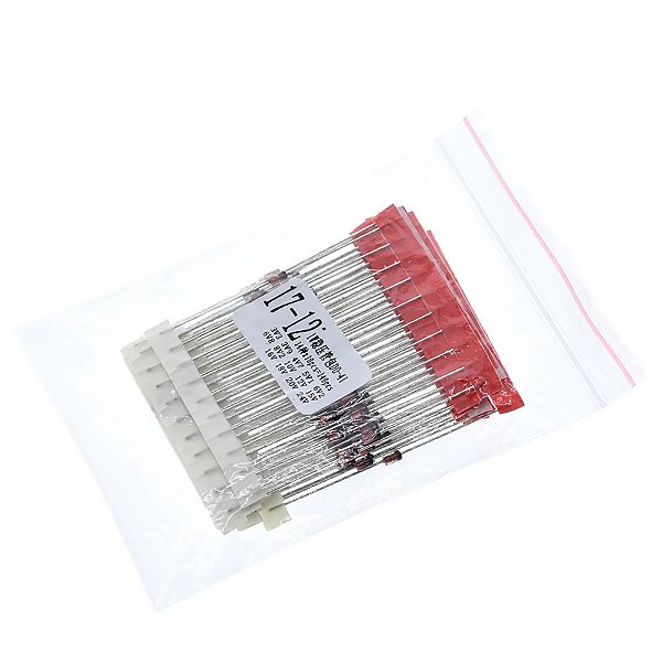 Zener 1W Vários Valores Com 140 Peças