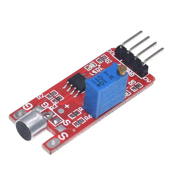 Sensor Detector Som Palma Microfone Ky-037 Arduino Raspberry