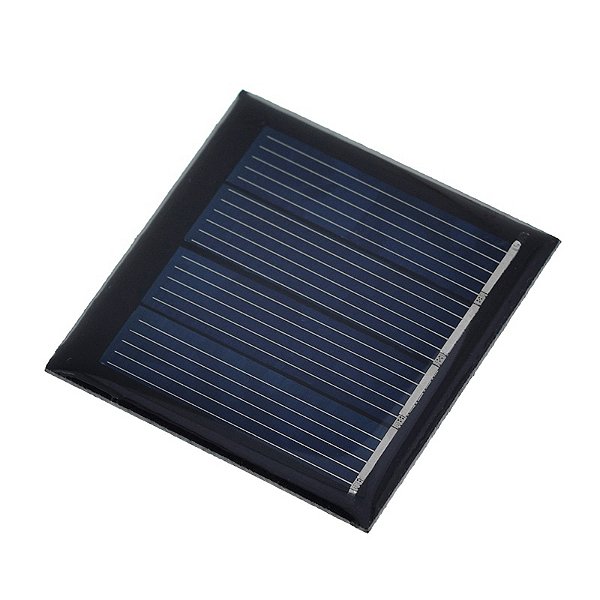 Mini Placa Painel Célula Solar Fotovoltaica 2v 65ma 0,13w