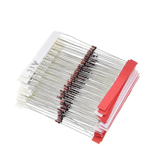Kit Diodo Zener 1/2w 27 Valores 270 Peças 10 Cada Valor