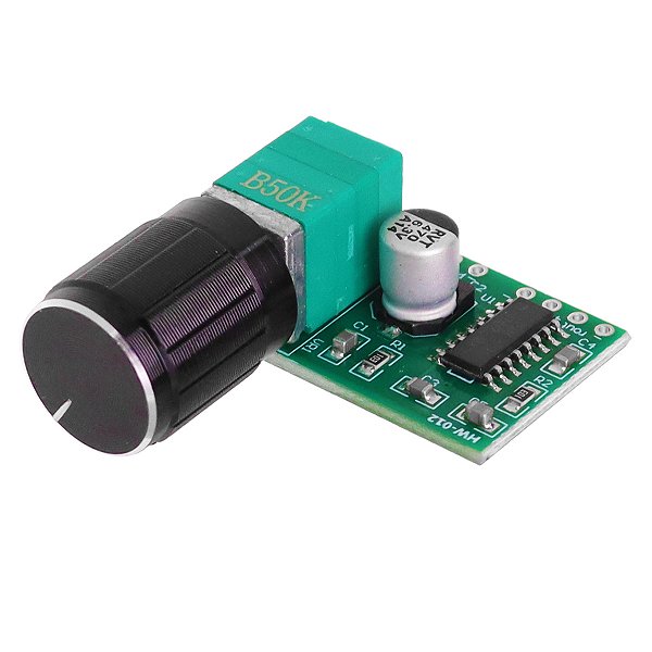 Módulo Amplificador Pam8403 Com Volume E Knob