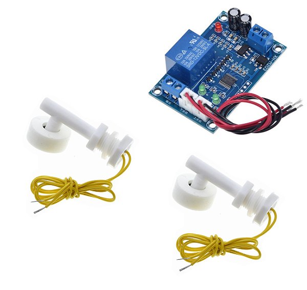 Controlador Nível De Água Xh-m203 Com Dois Sensores Laterais