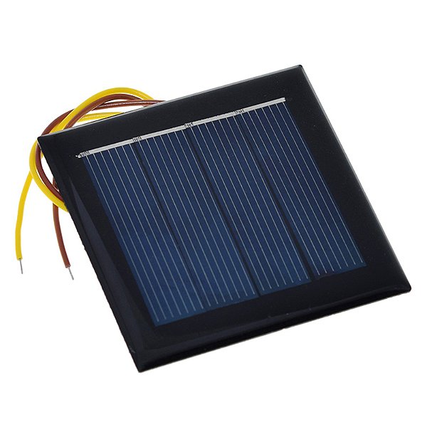 Mini Placa Painel Célula Solar Fotovoltaica 2v 100ma 0,2w